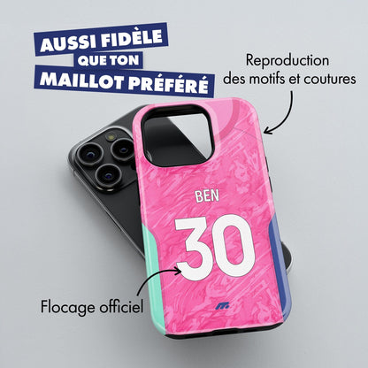 Coque Manchester City football personnalisable pour téléphone 