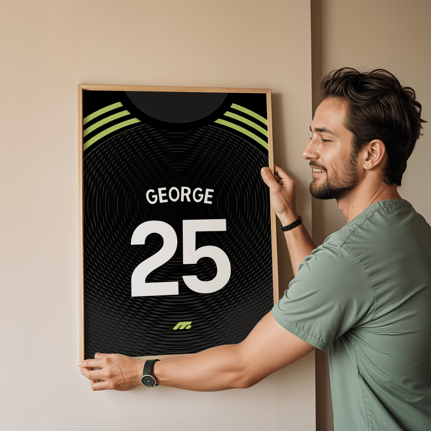Affiche Manchester United football personnalisable à imprimer