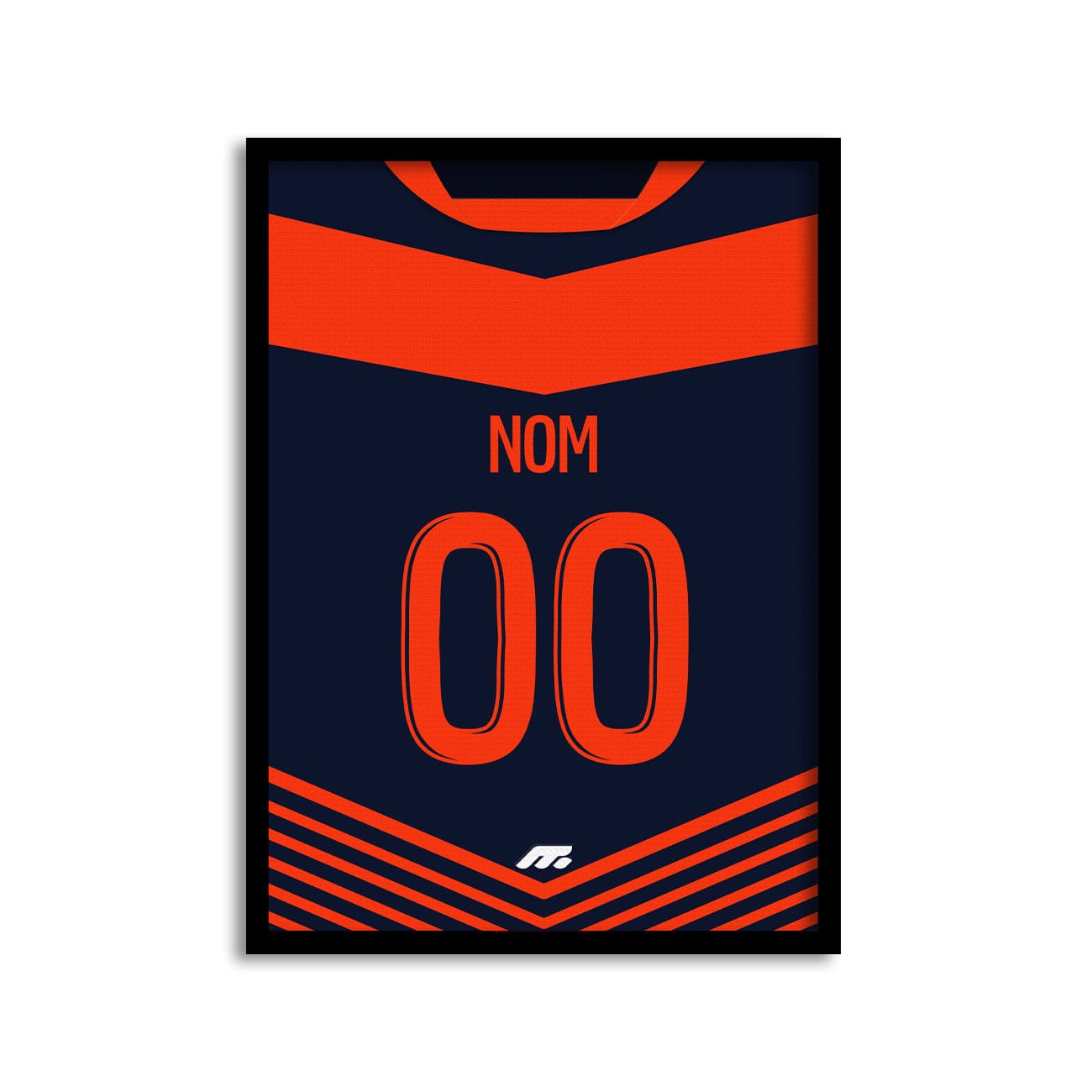 Affiche MONTPELLIER football personnalisable à imprimer