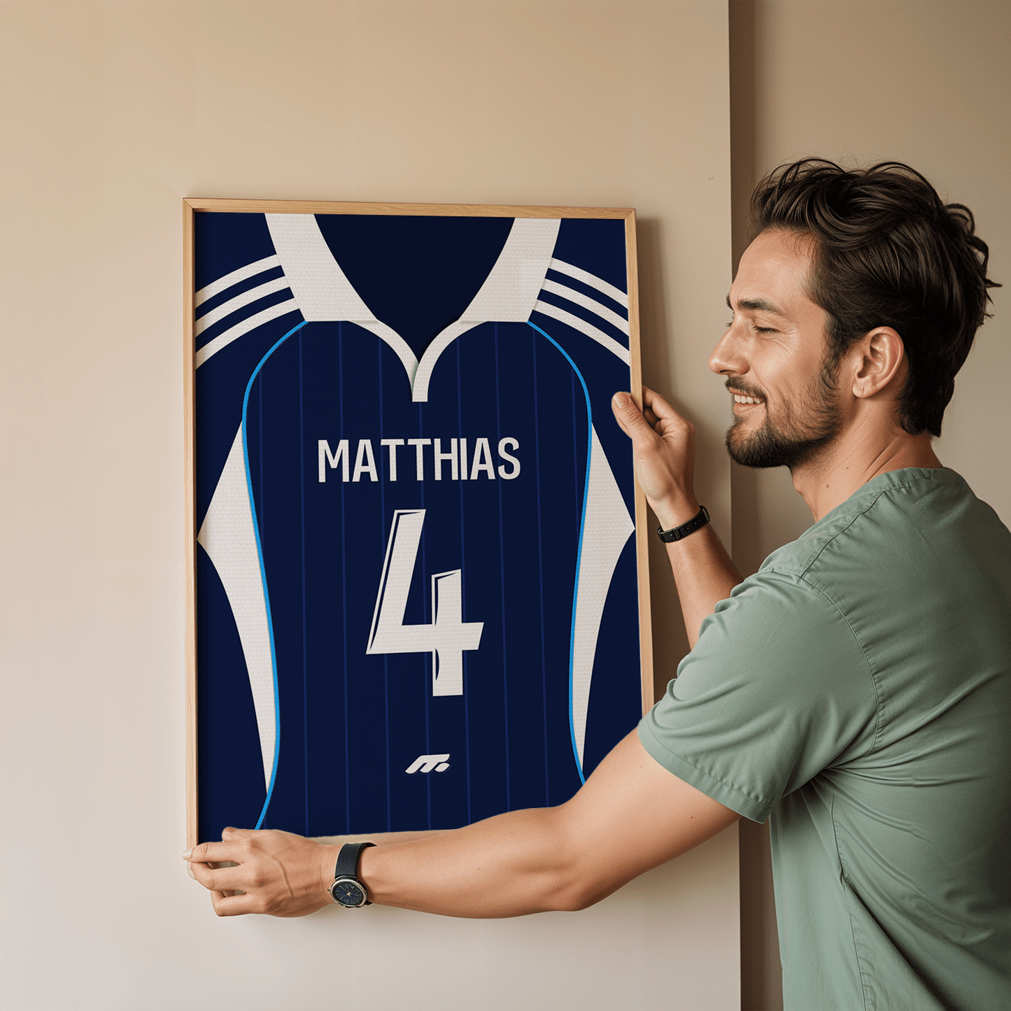 Affiche PARIS FC football personnalisable à imprimer