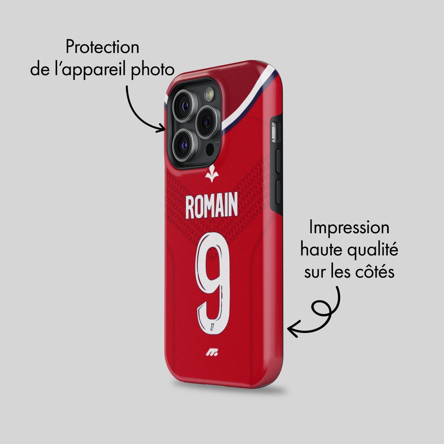 Coque LOSC football personnalisable pour téléphone