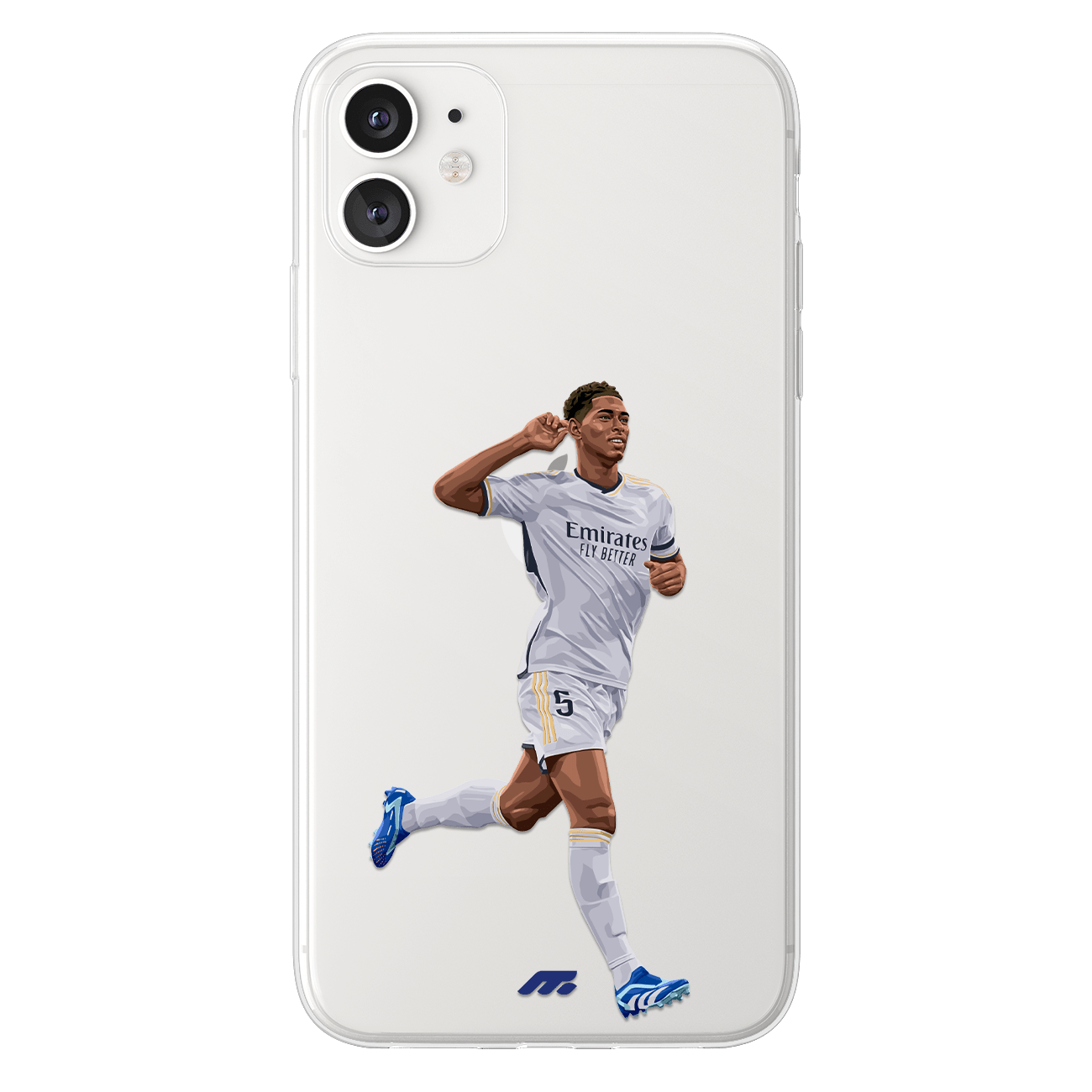 Coque de Jude Bellingham avec Real Madrid CF, Etui de téléphone de Football