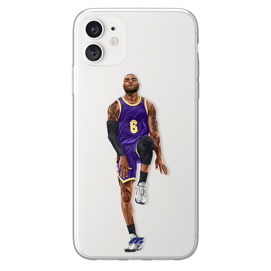 Coque Lebron James de Basket-ball Los Angeles Lakers