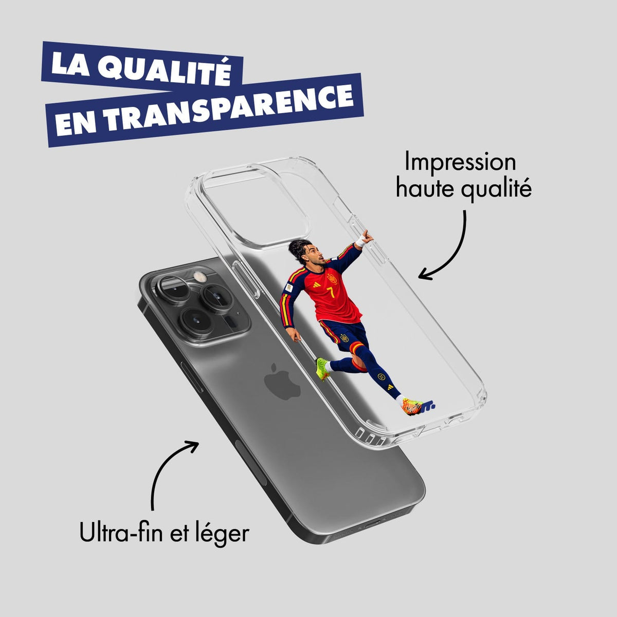 Coque de téléphone  Désiré Doué Équipe de France,