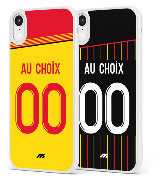 Coque Racing Club de Lens football personnalisable pour téléphone 