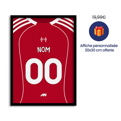 Pack LIVERPOOL personnalisé de football