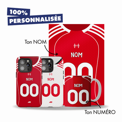 Pack LIVERPOOL personnalisé de football