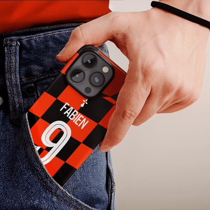 Coque de téléphone FC Lorient personnalisable pour téléphone 