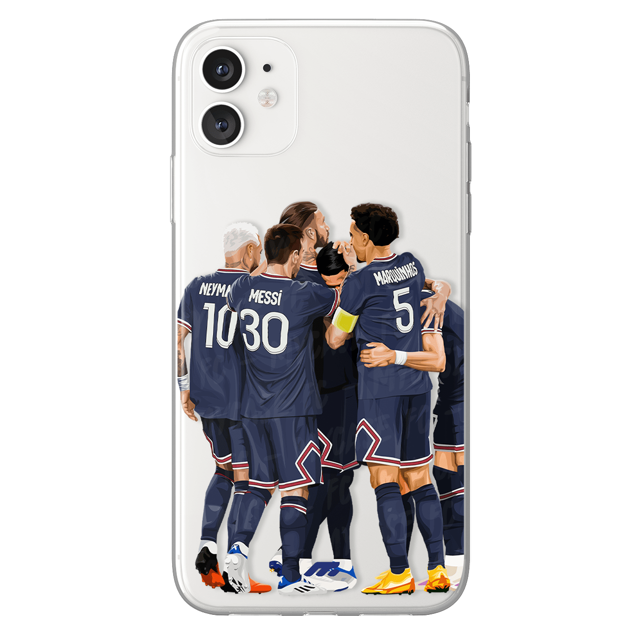 Coque La Capitale de Football Paris Saint-Germain