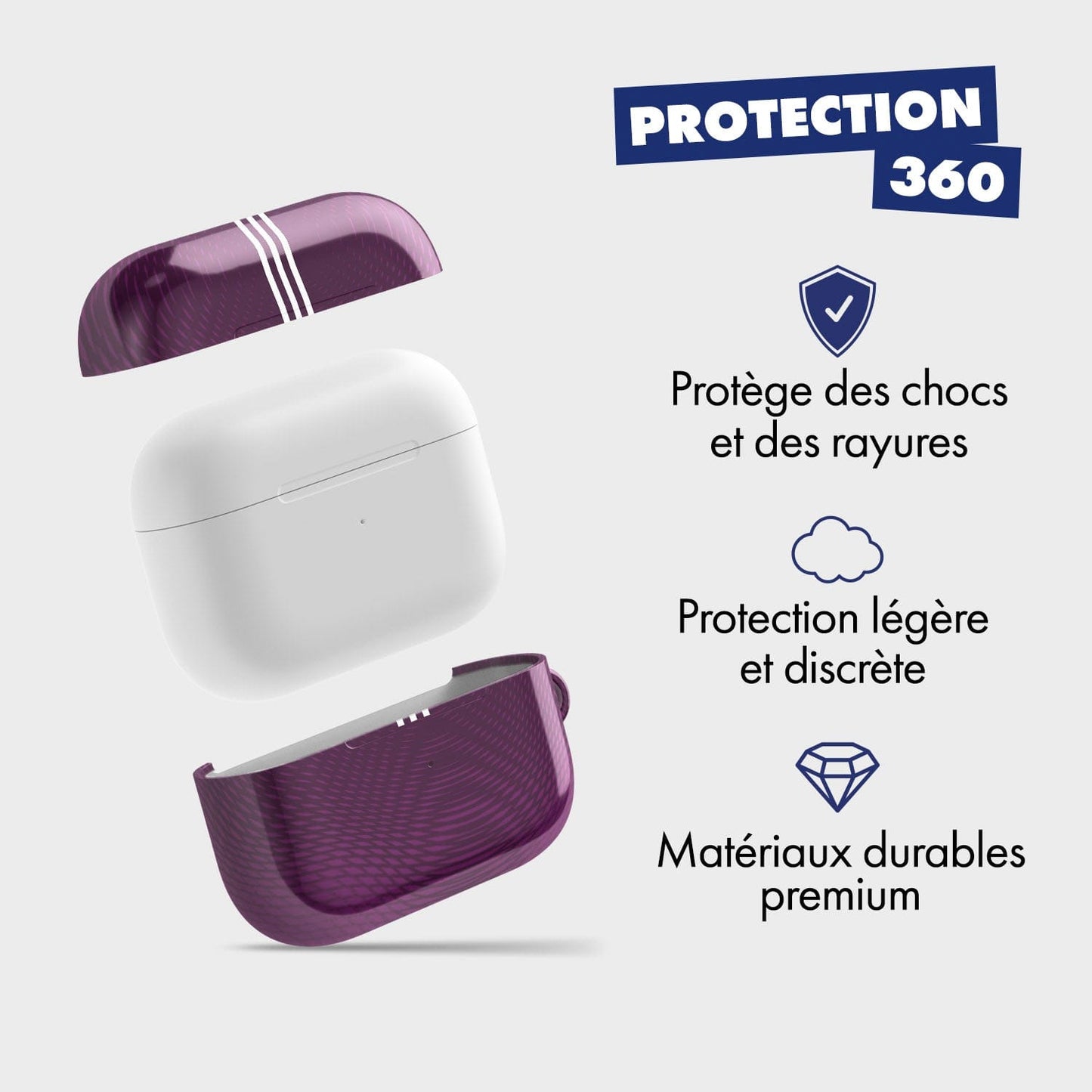 LYON - BOITIER D'ÉCOUTEURS