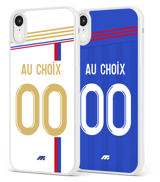 Coque Olympique Lyonnais football personnalisable pour téléphone 