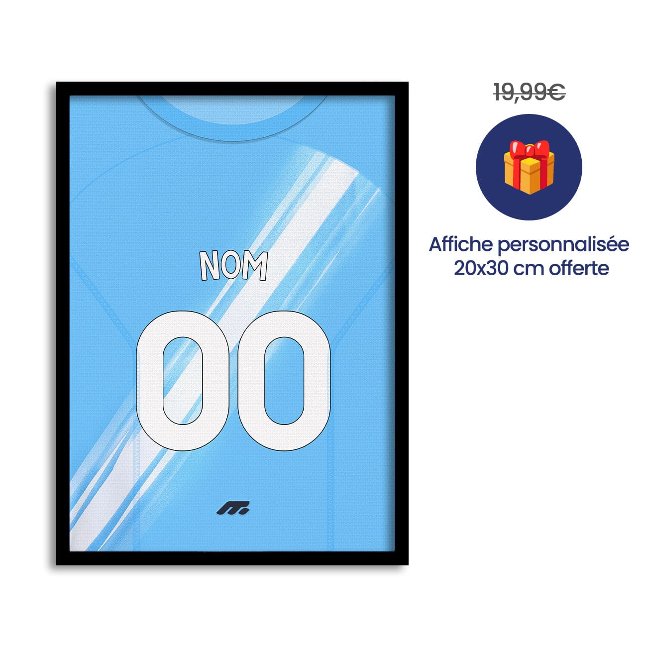 Pack MANCHESTER CITY personnalisé de football