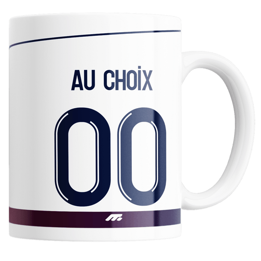 Mug Paris Saint-Germain football personnalisable