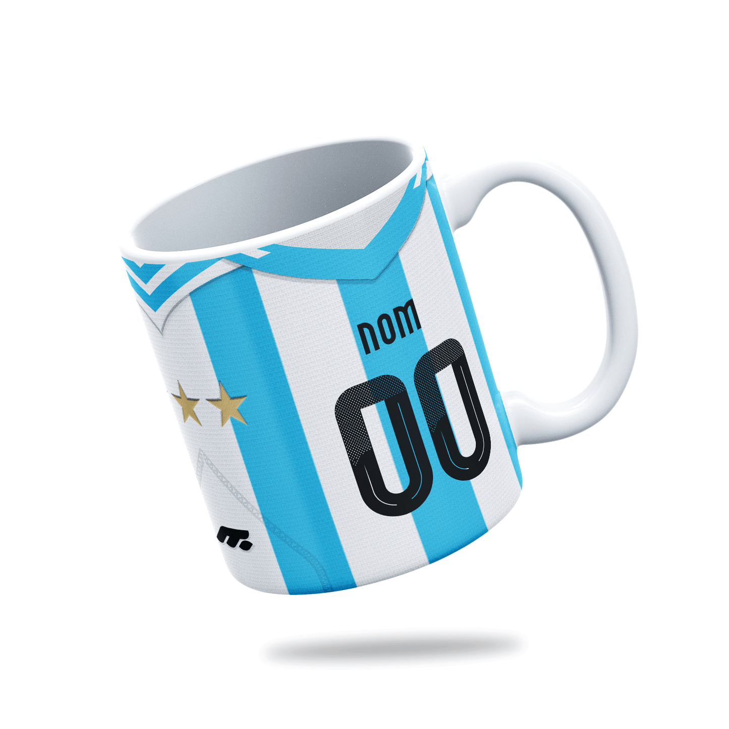 Mug Equipe d'Argentine football personnalisable