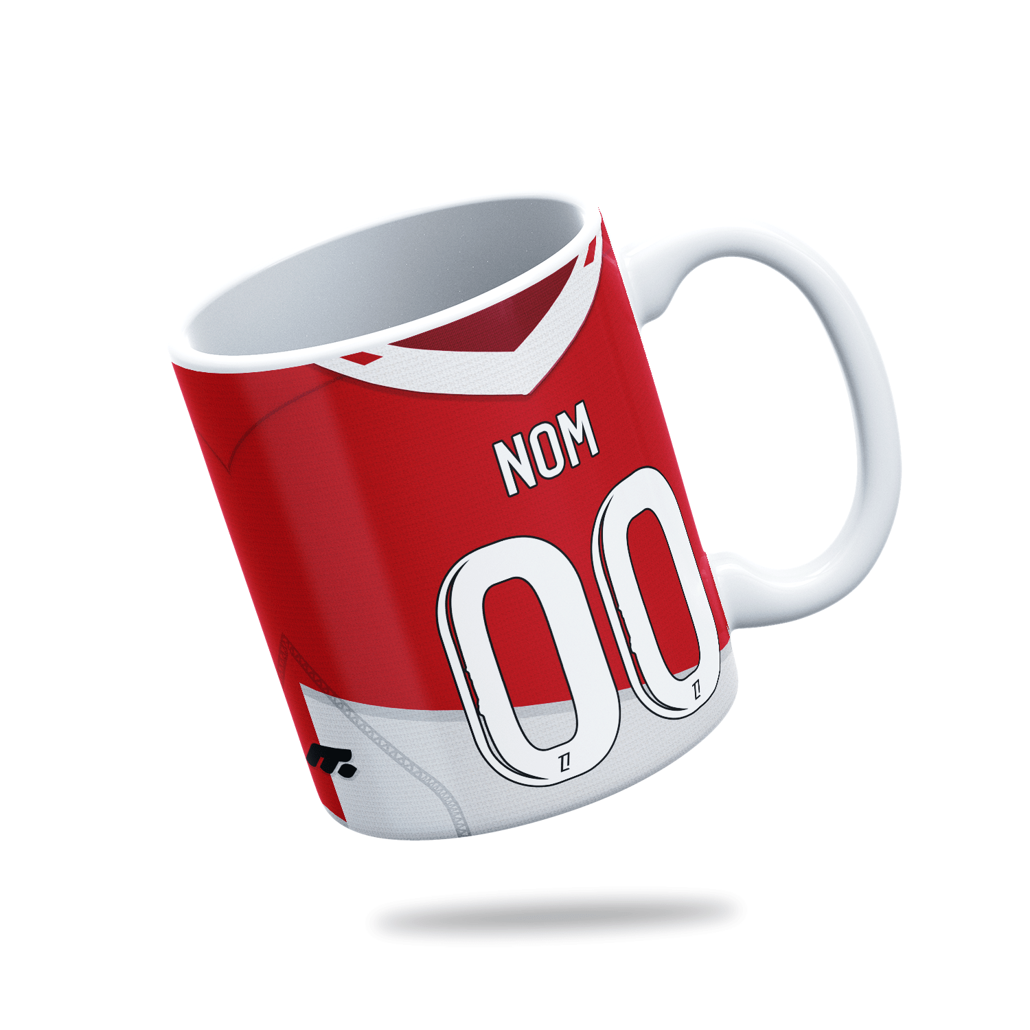 Mug AS Monaco football personnalisable