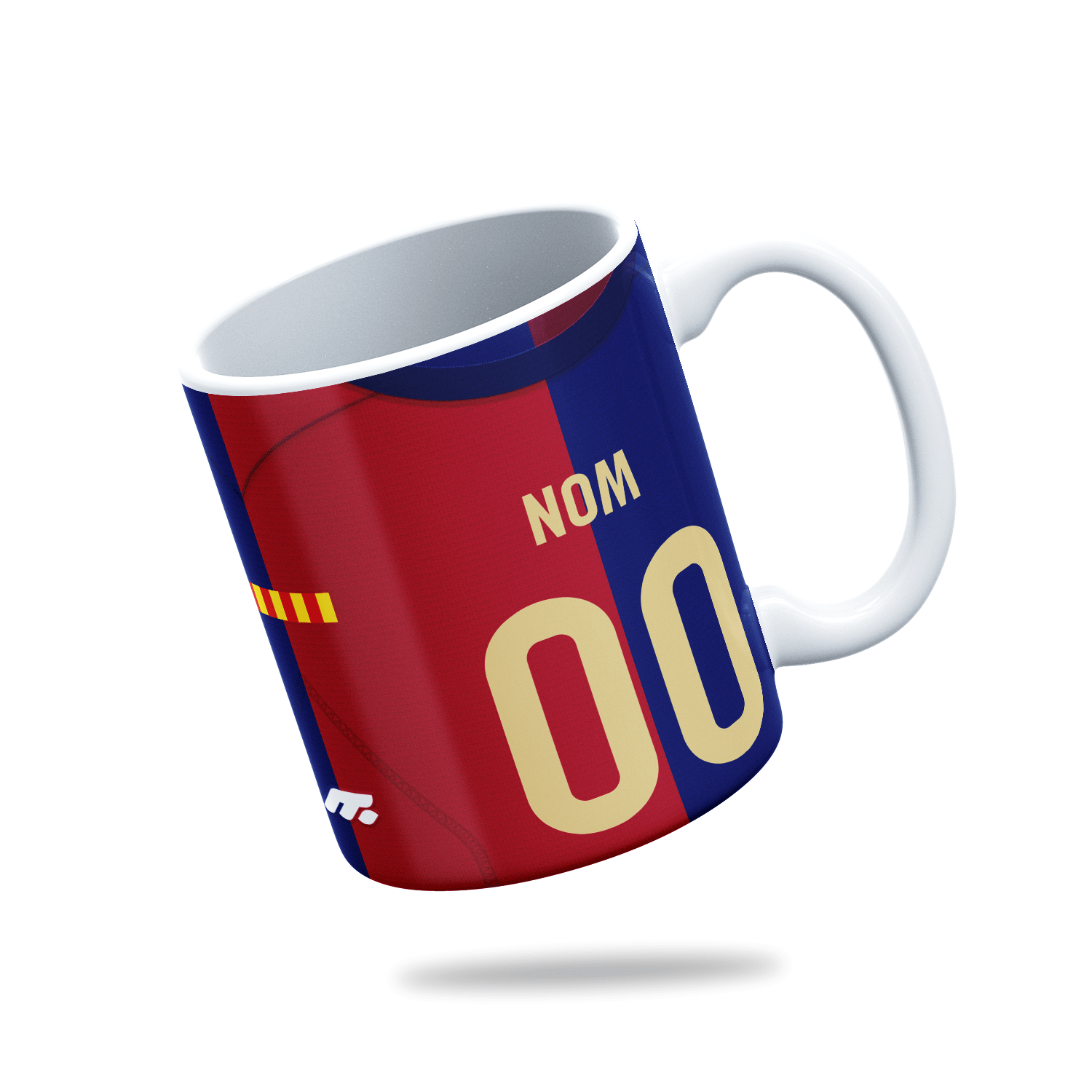 Mug FC Barcelona football personnalisable