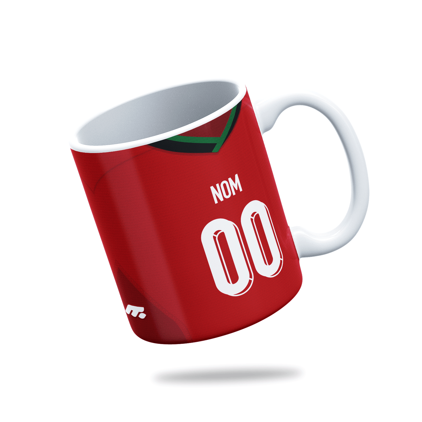 Mug Equipe du Portugal football personnalisable