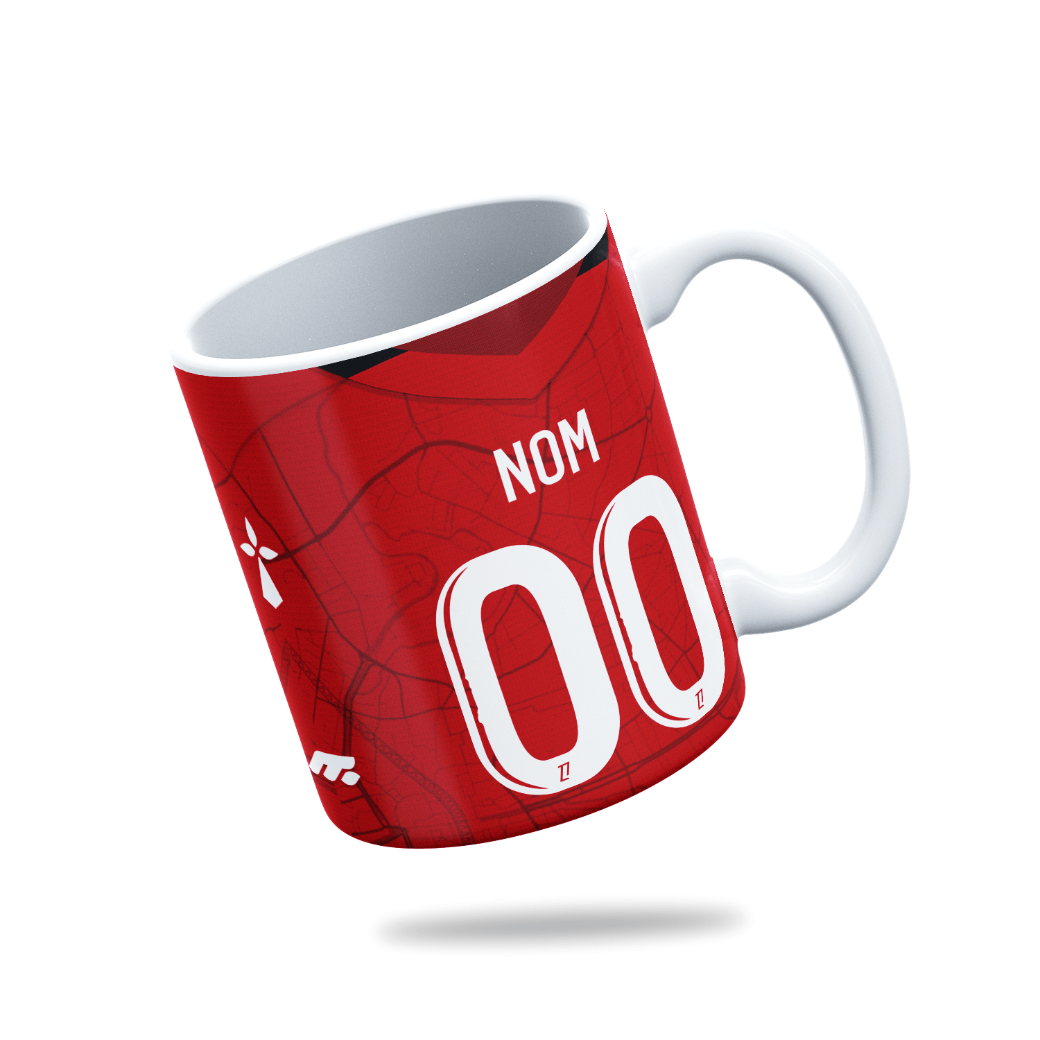 Mug Stade Rennais Football Club football personnalisable