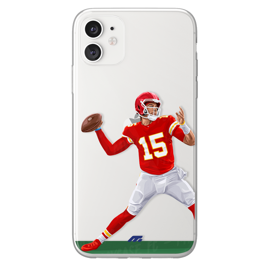 Coque Pat Mahomes de Football américain Kansas Chiefs