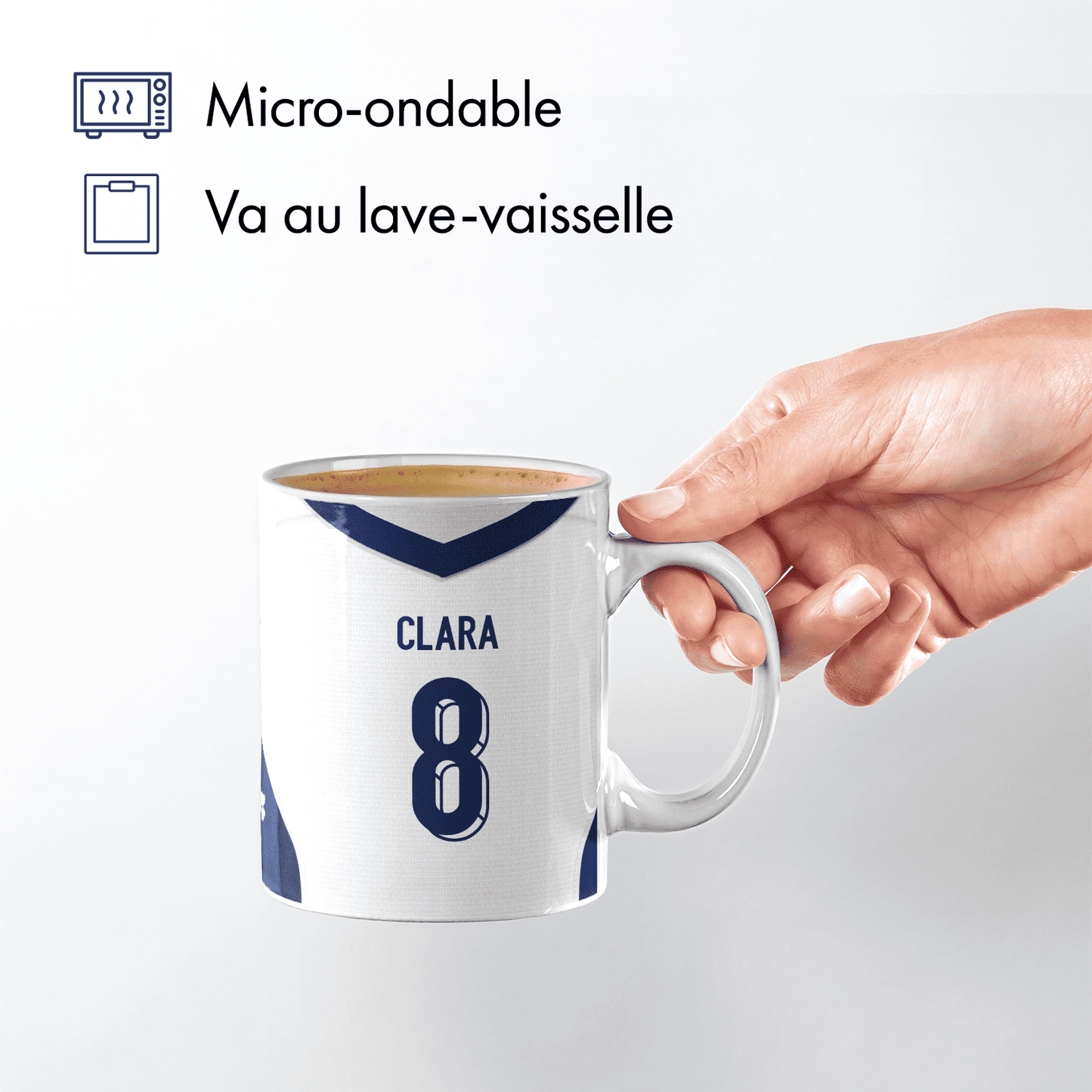 Mug Equipe d'Angleterre football personnalisable