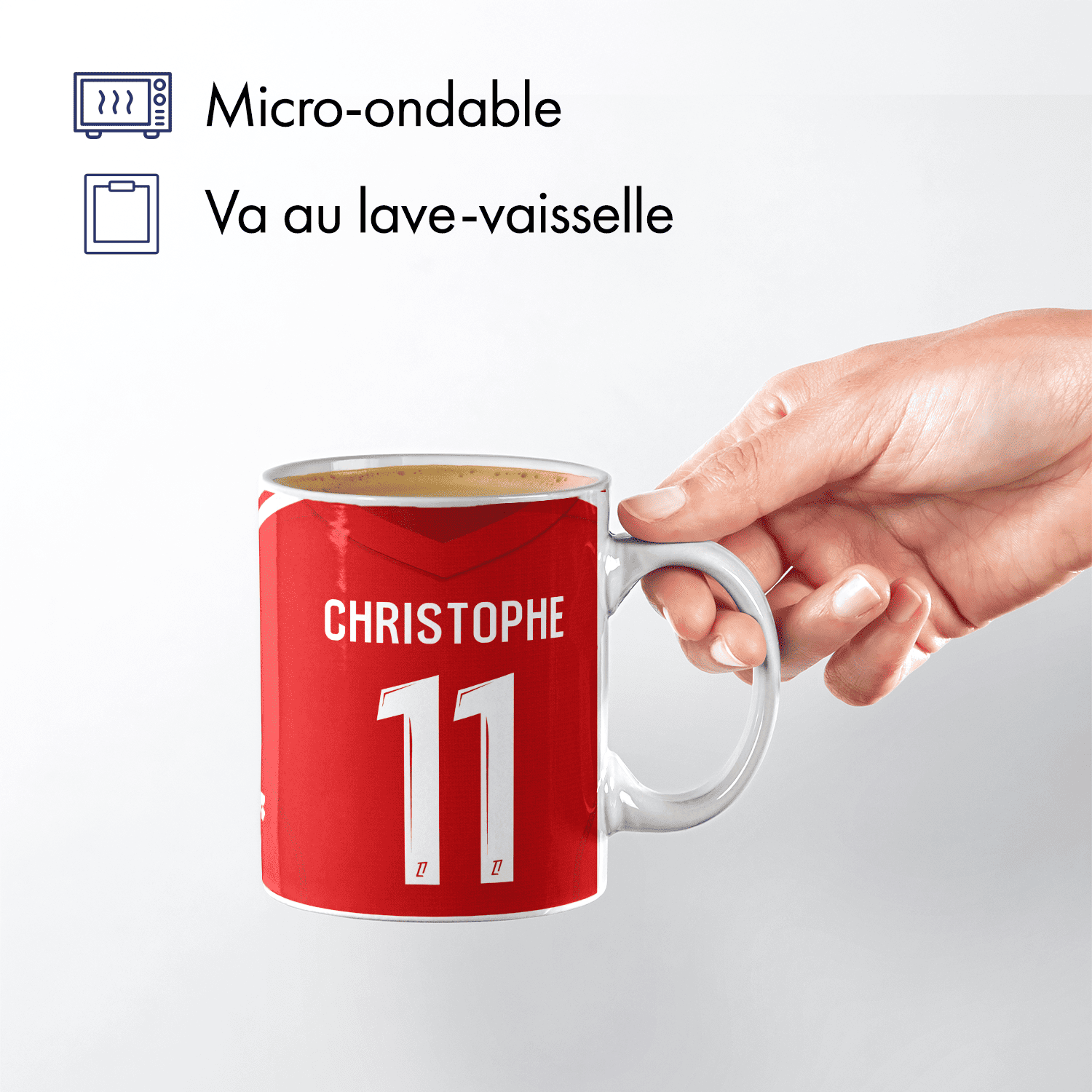 Mug Stade brestois 29 football personnalisable