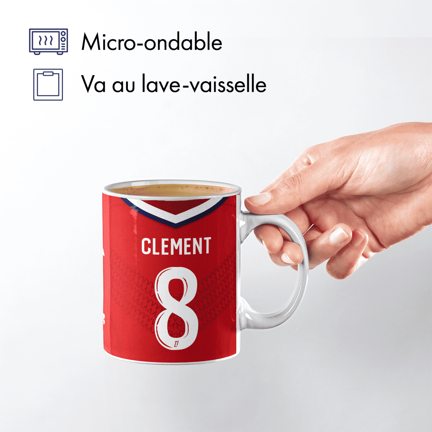 Mug Lille OSC football personnalisable