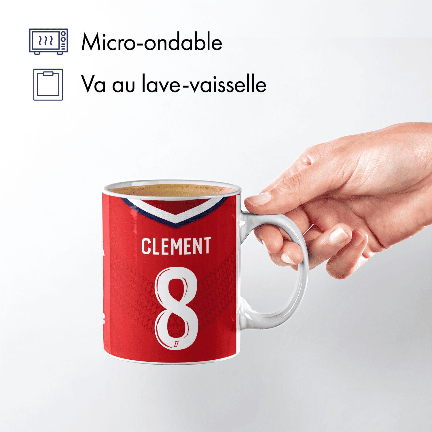Mug Lille OSC football personnalisable