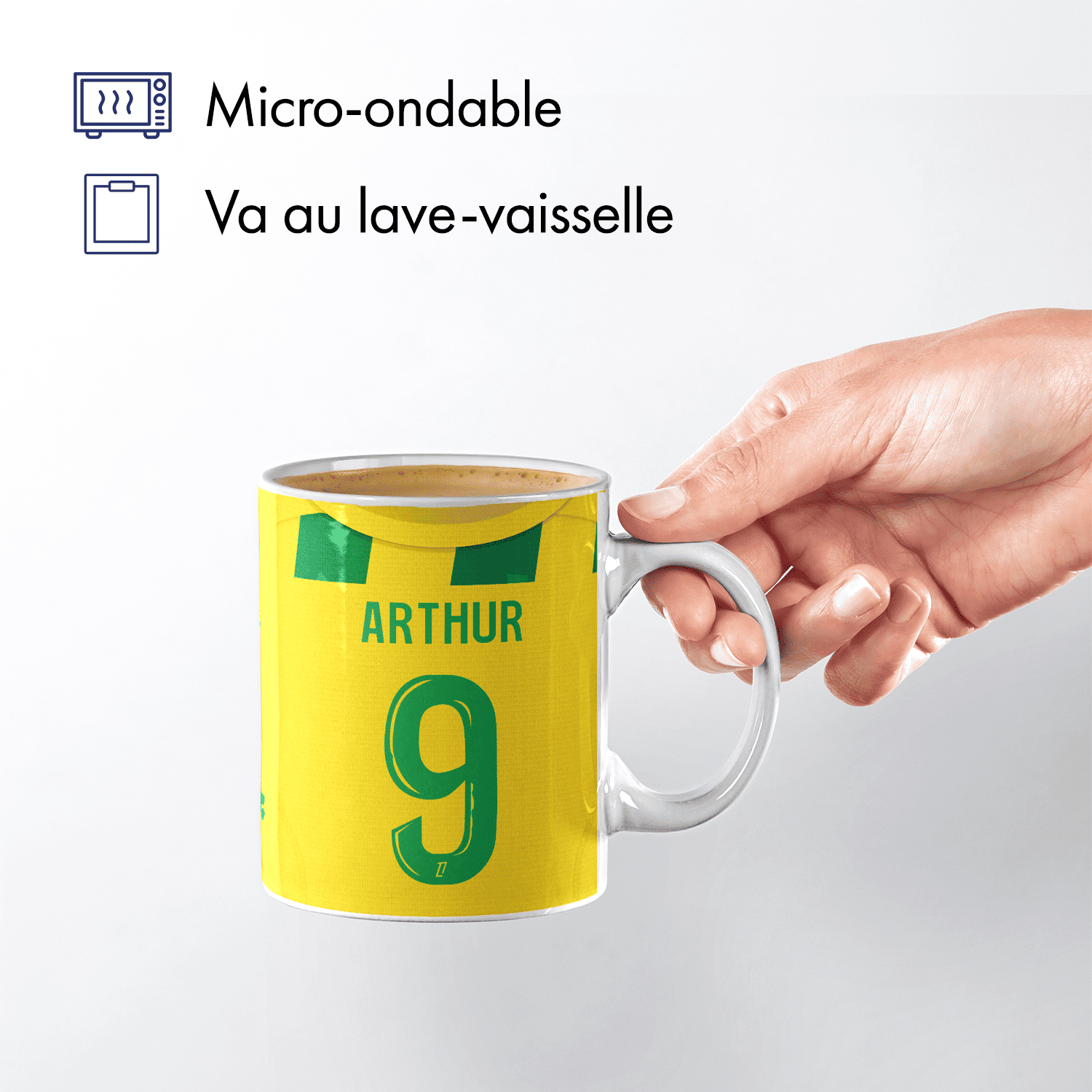 Mug FC Nantes football personnalisable