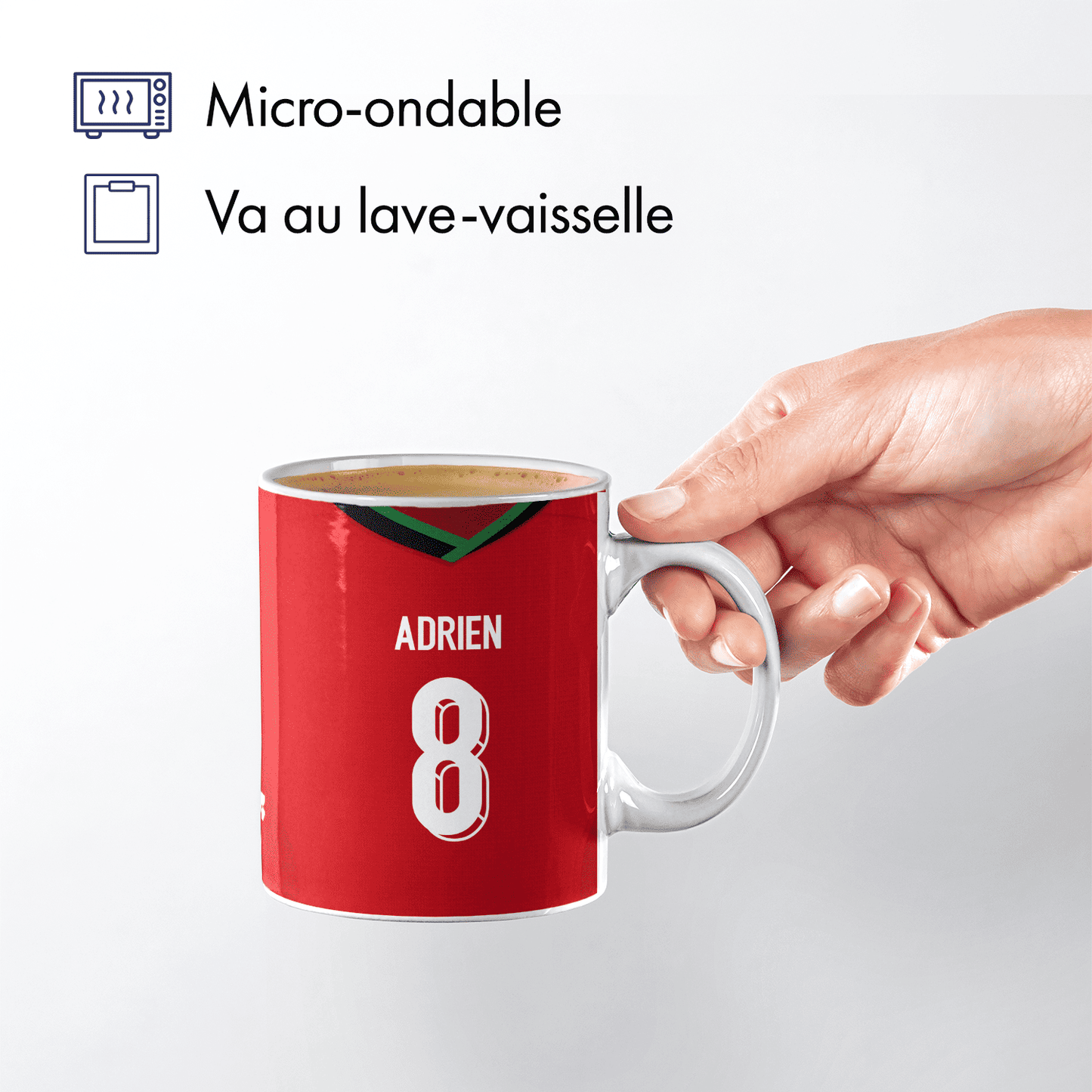 Mug Equipe du Portugal football personnalisable