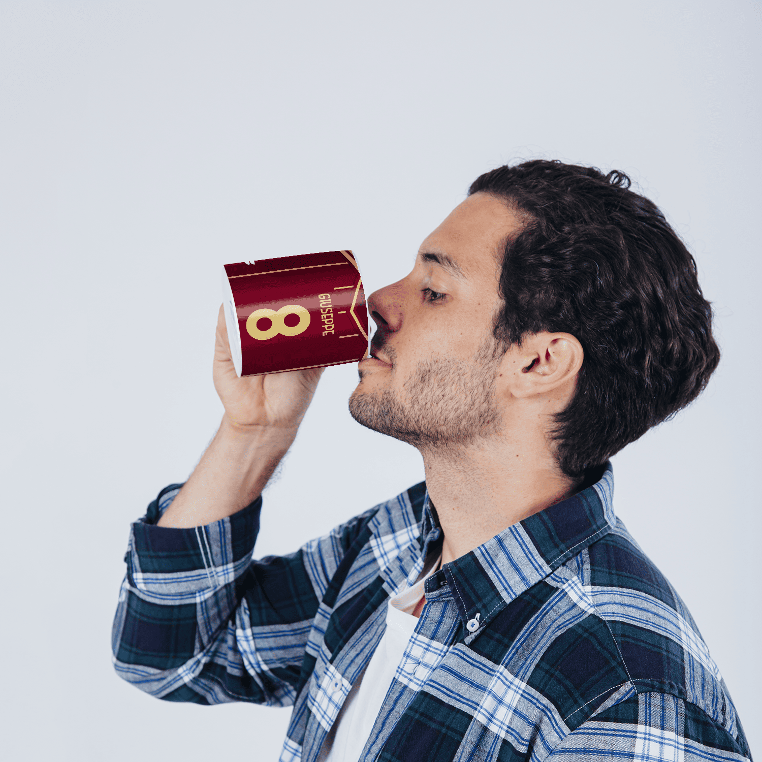 Mug AS Roma football personnalisable