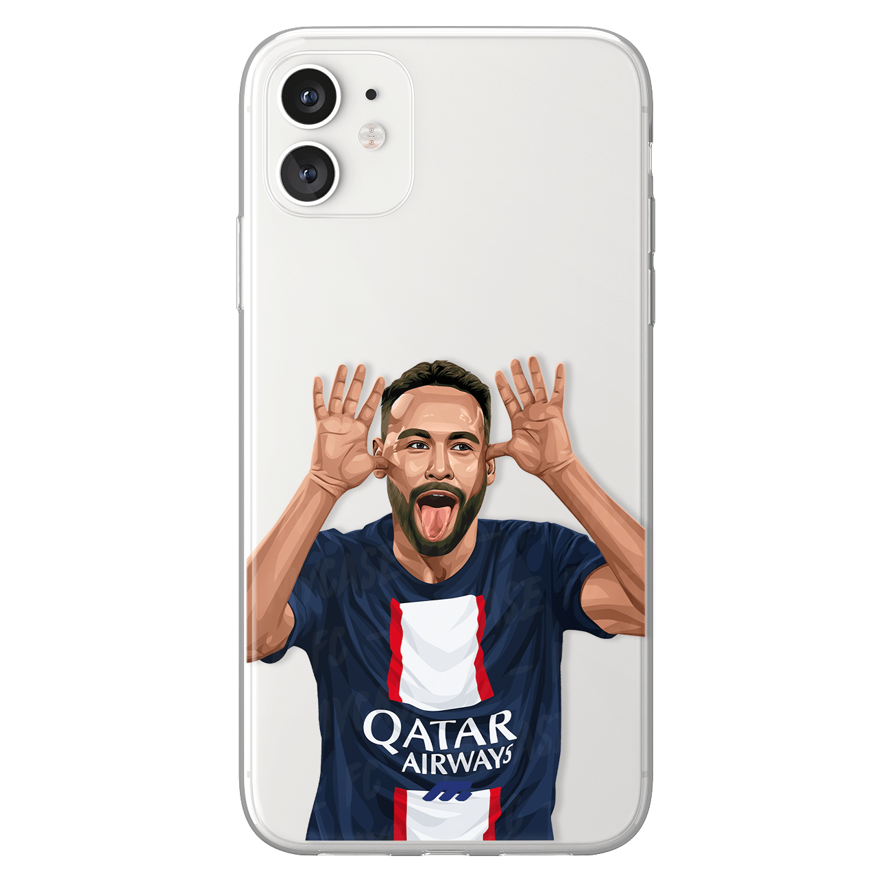 Coque Neymar Jr de Football Brésil