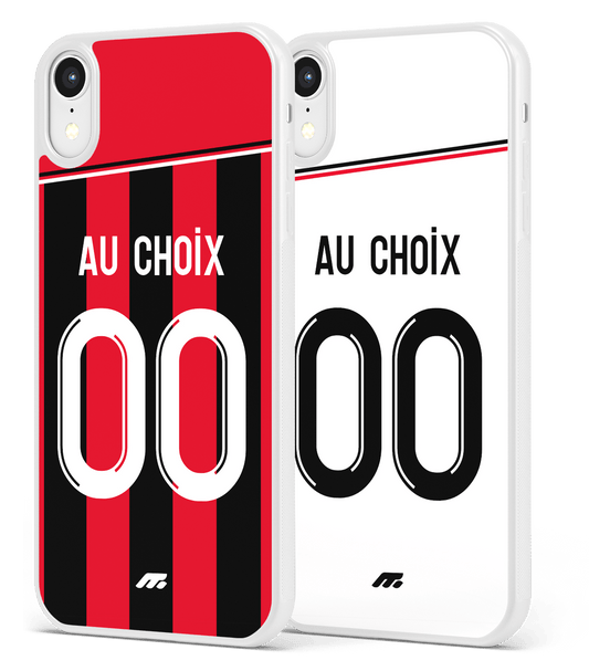 Coque OGC Nice football personnalisable pour téléphone 