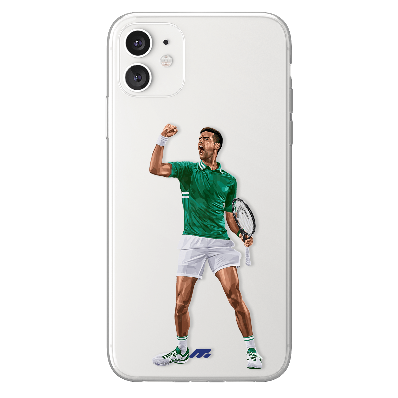 Coque de Nole Djokovic avec Nole Djokovic, Etui de téléphone de Tennis