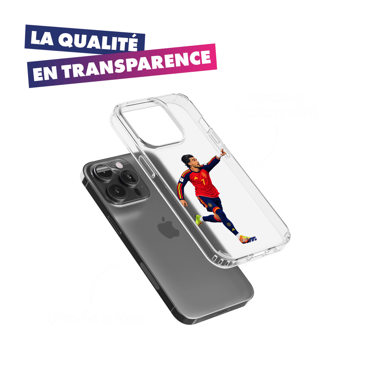 Coque de téléphone  Désiré Doué Équipe de France,