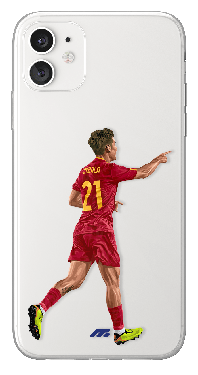 Coque de Paulo Dybala avec AS Roma, Etui de téléphone de Football