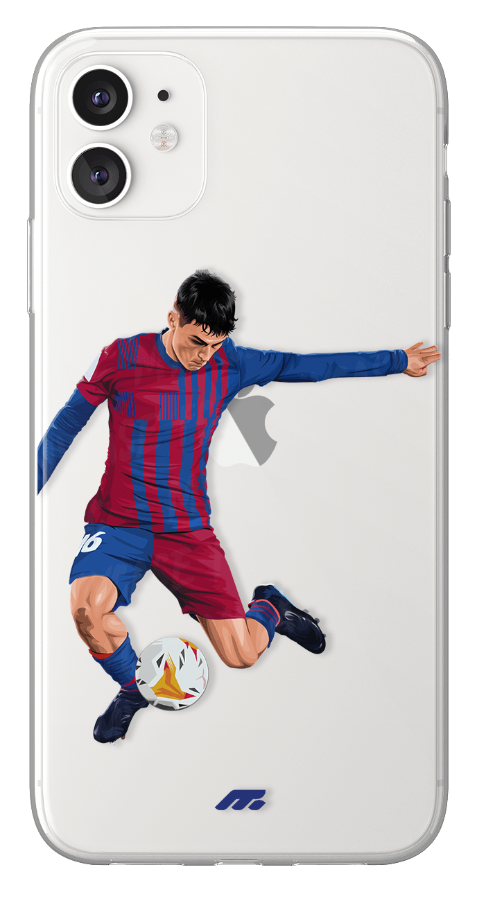 Coque de Pedri avec FC Barcelona, Etui de téléphone de Football