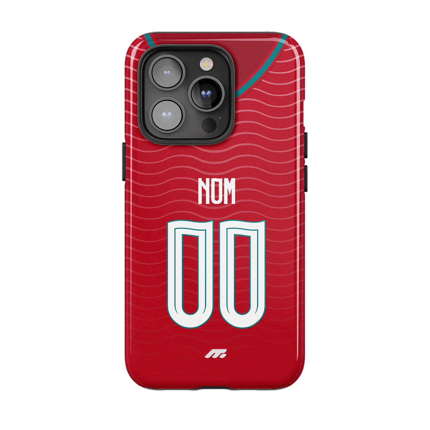 Coque de téléphone Equipe De Portugal personnalisé de football