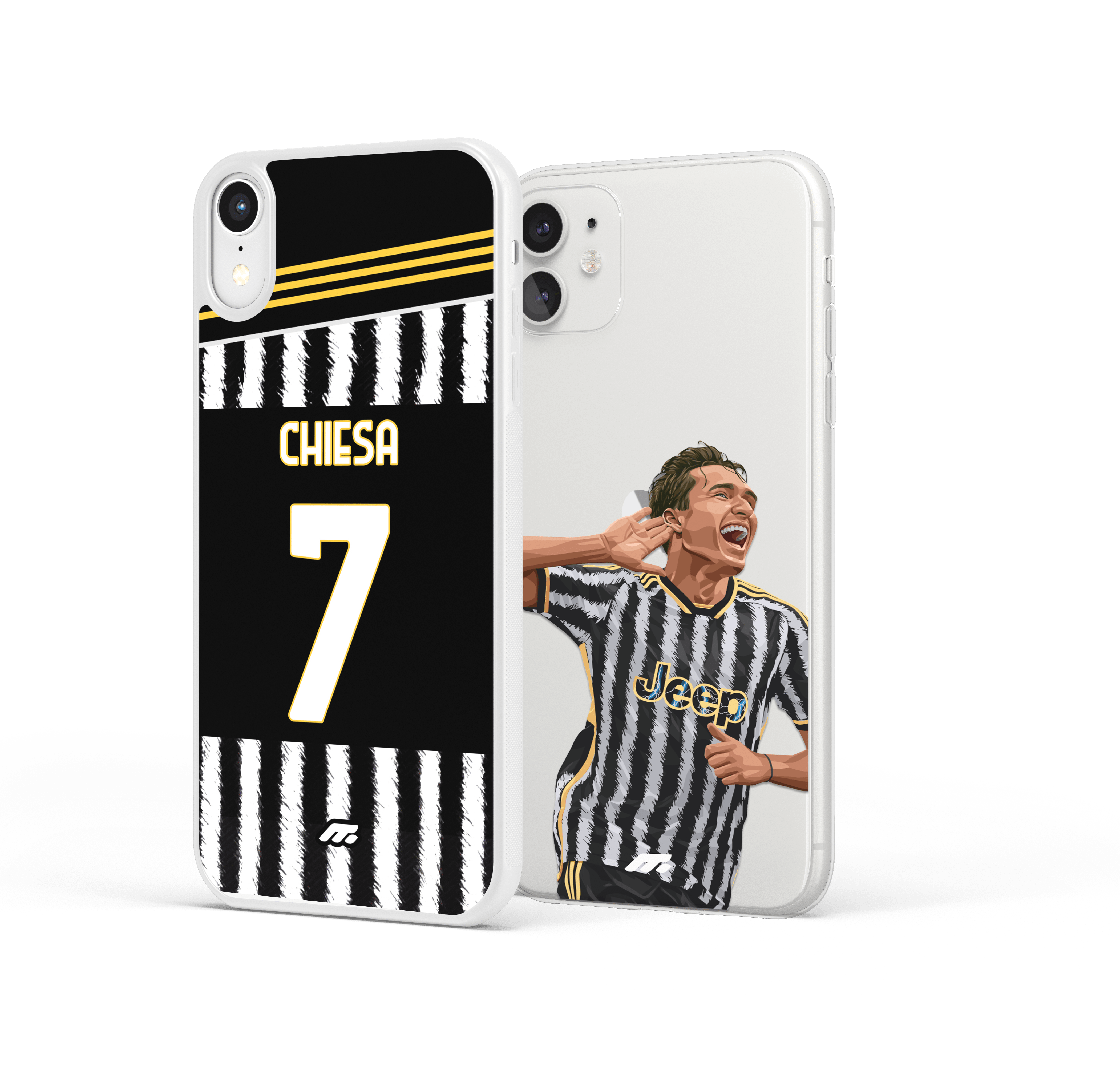 Pack de coques Chiesa Juventus de Turin pour iPhone 15