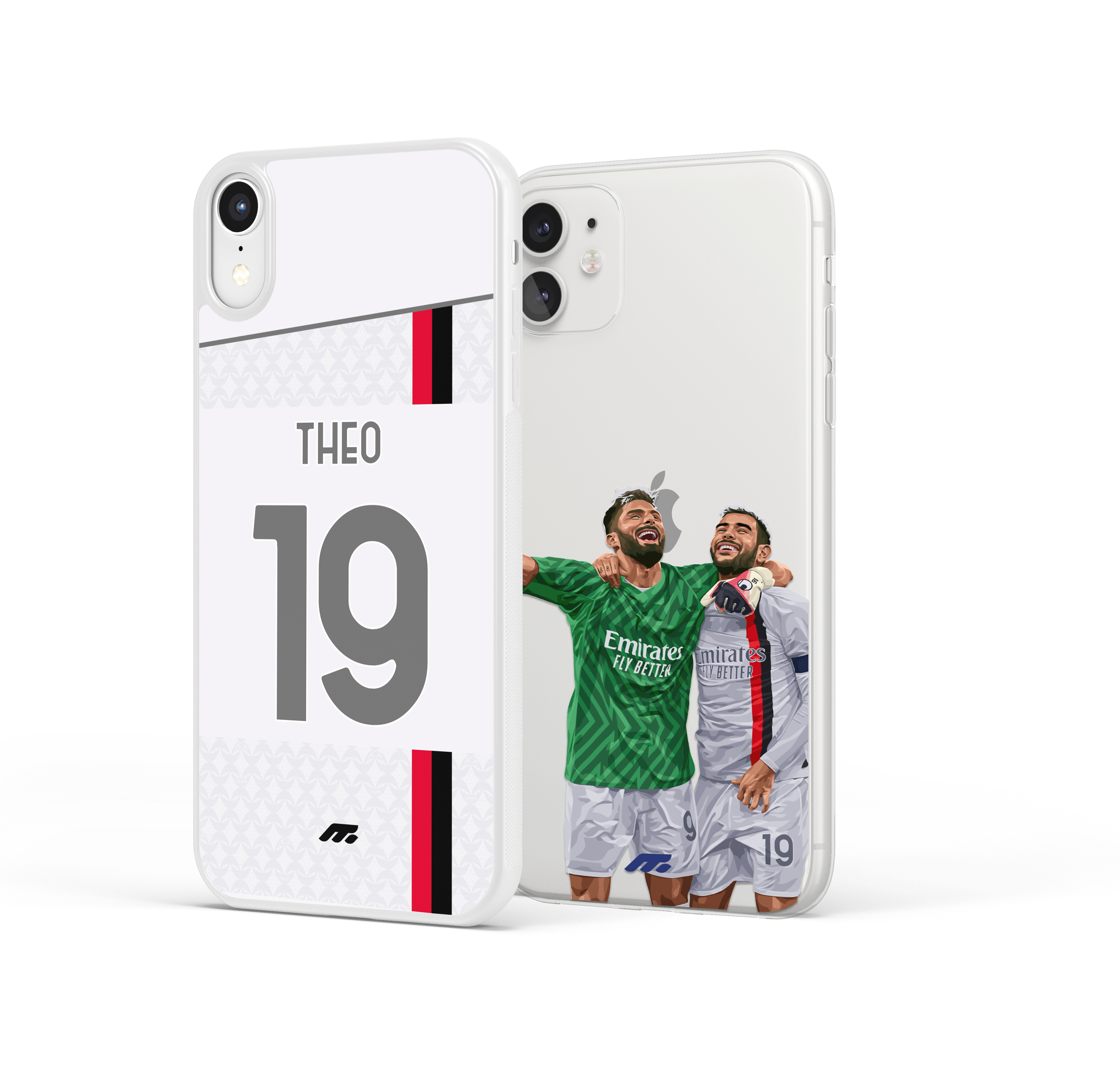 Pack de coques Theo Hernandez à l'AC Milan pour iPhone 14