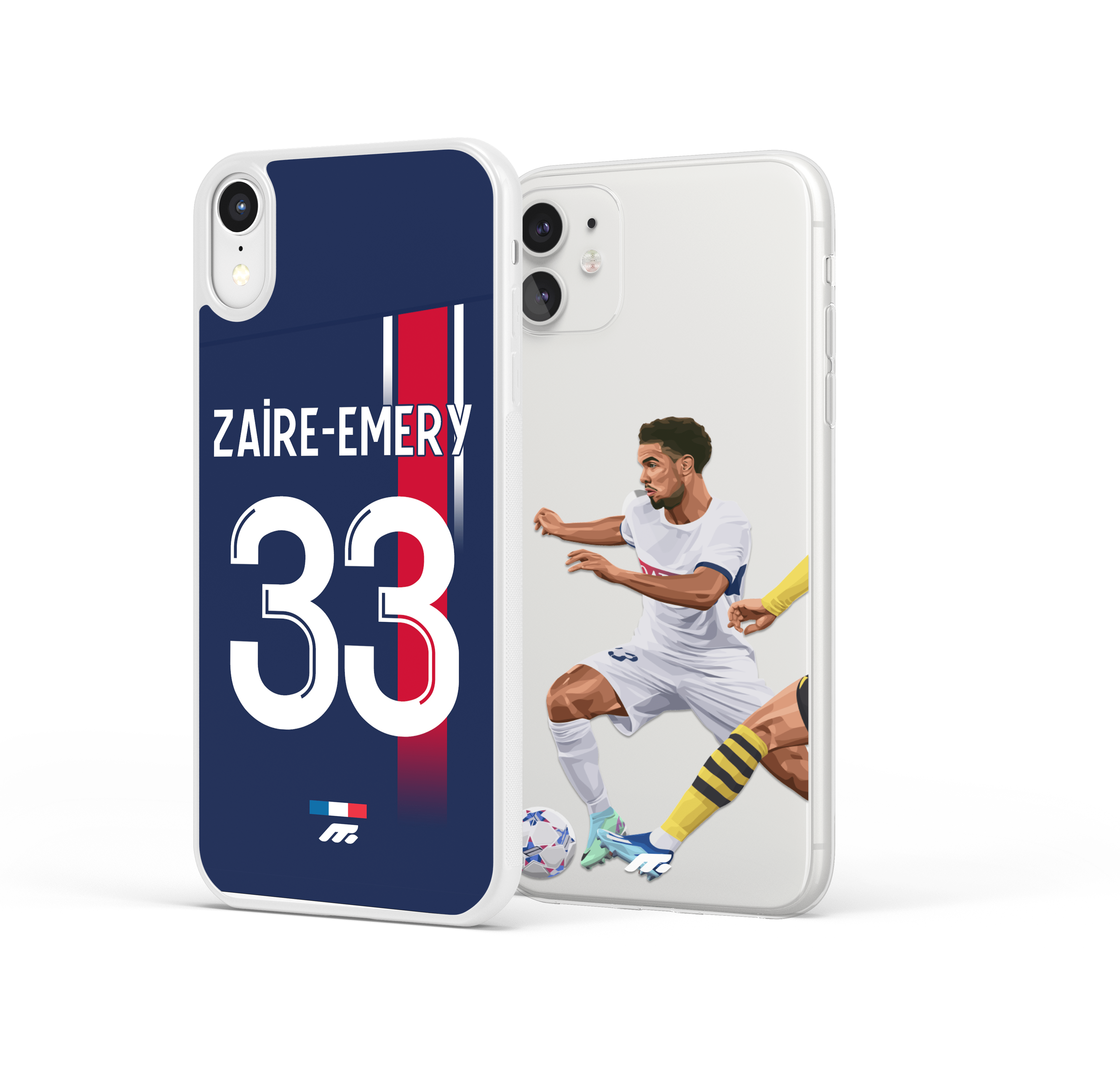 Pack de coques de téléphone Warren Zaïre-Emery Paris Saint-Germain
