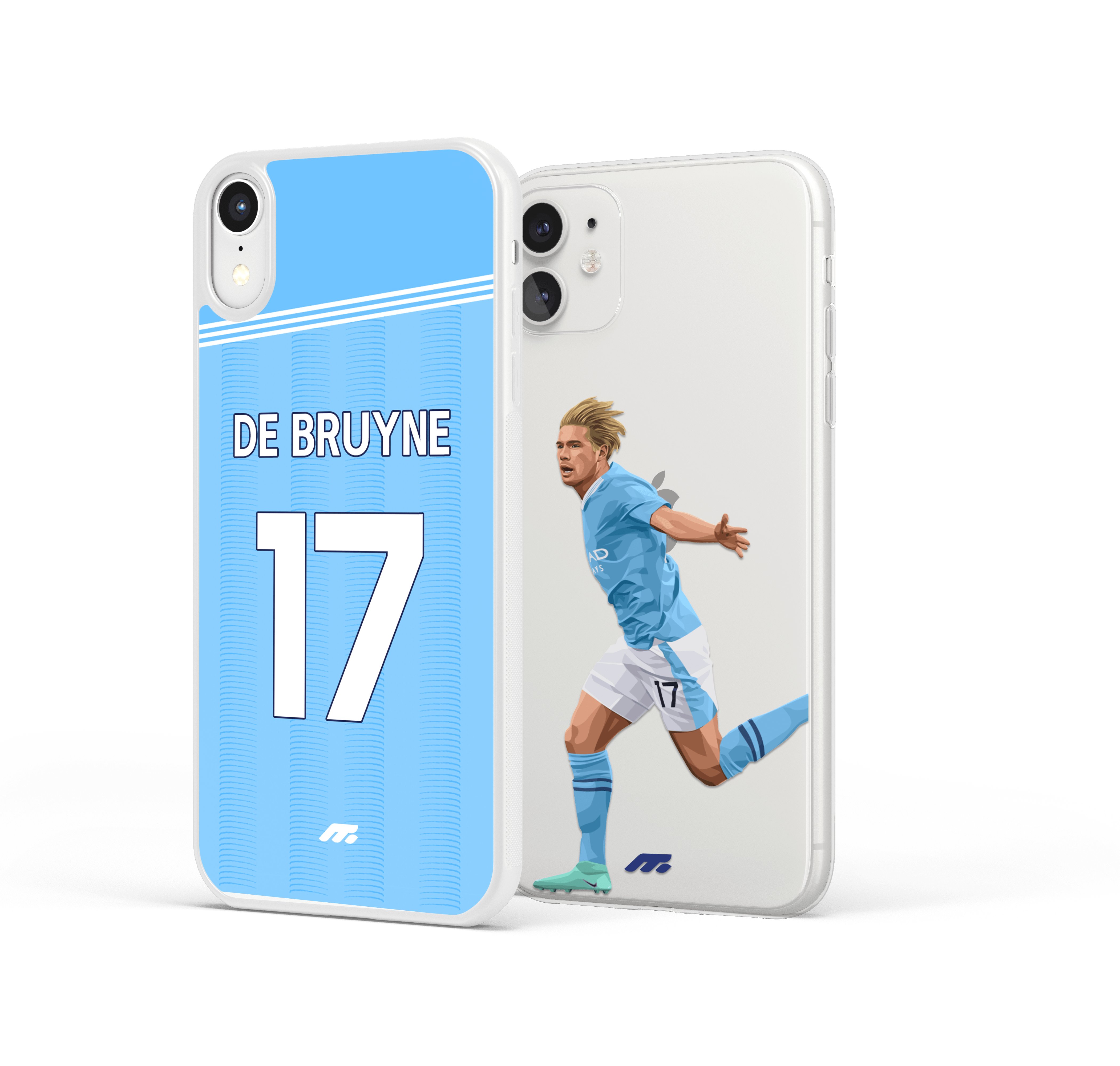 Pack de telephone Coques de Kevin De Bruyne à Manchester City pour iPhone 14