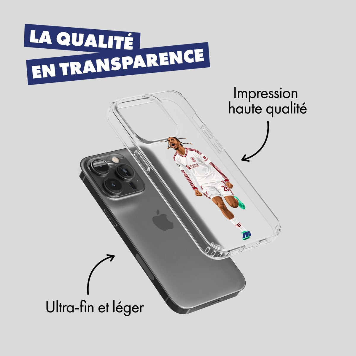Coque de téléphone  Désiré Doué Équipe de France,