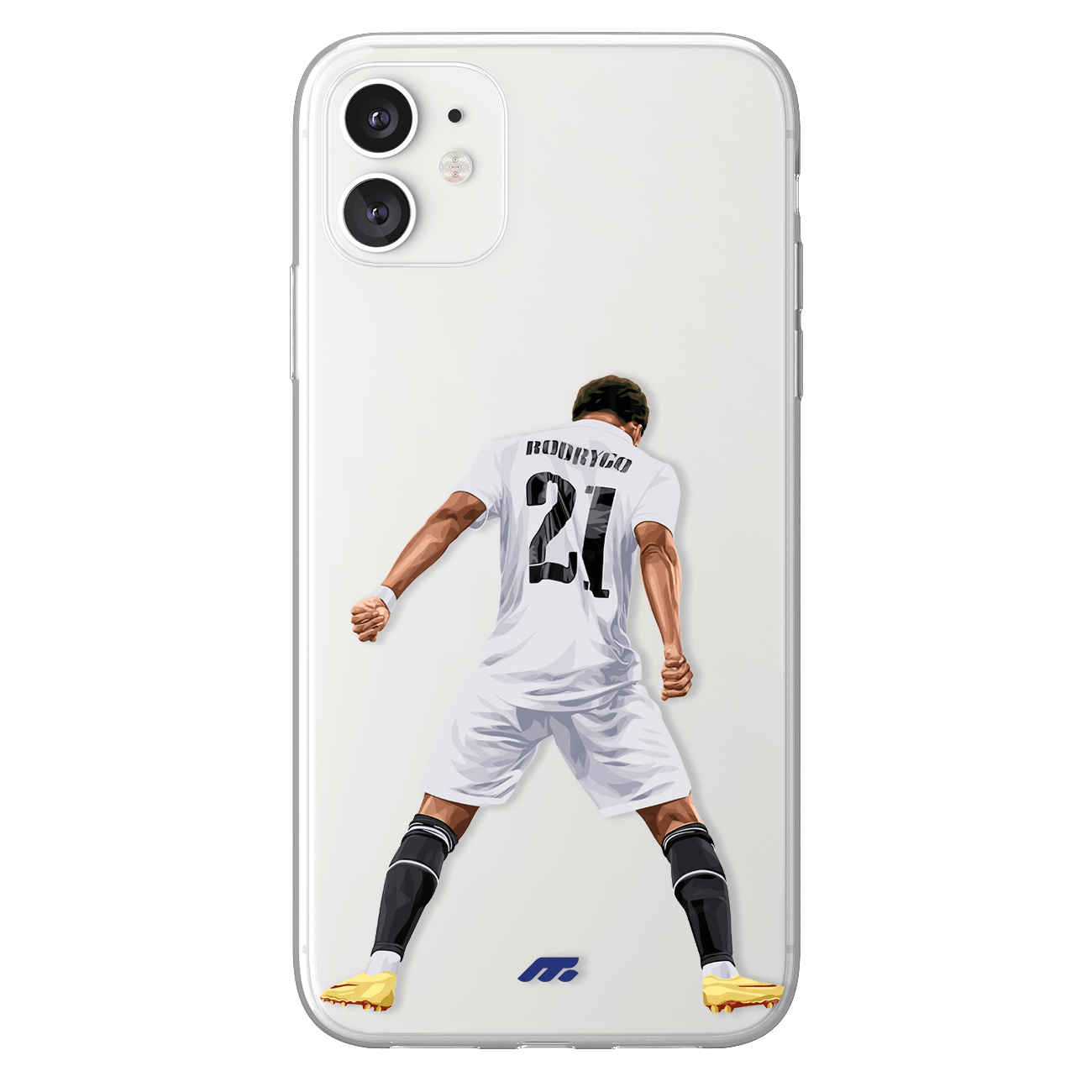 Coque de Rodrygo avec Real Madrid CF, Etui de téléphone de Football