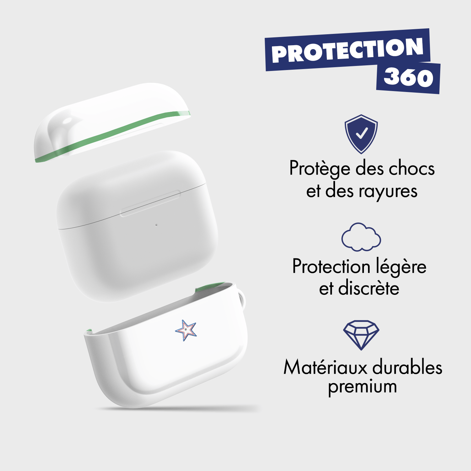 SAINT-ETIENNE EXTERIEUR - BOITIER D'ÉCOUTEURS