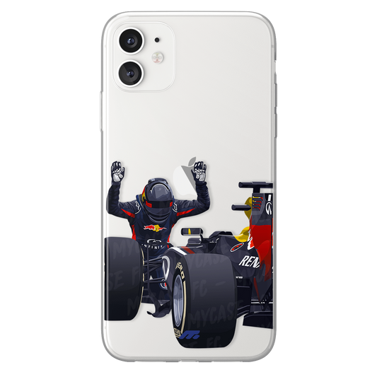 Coque Sebastian Vettel de Formule 1 RedBull