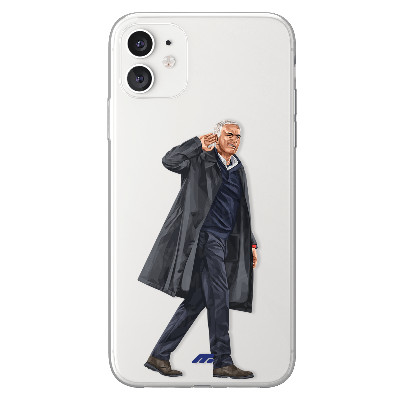 Coque de José Mourinho avec AS Roma, Etui de téléphone de Football