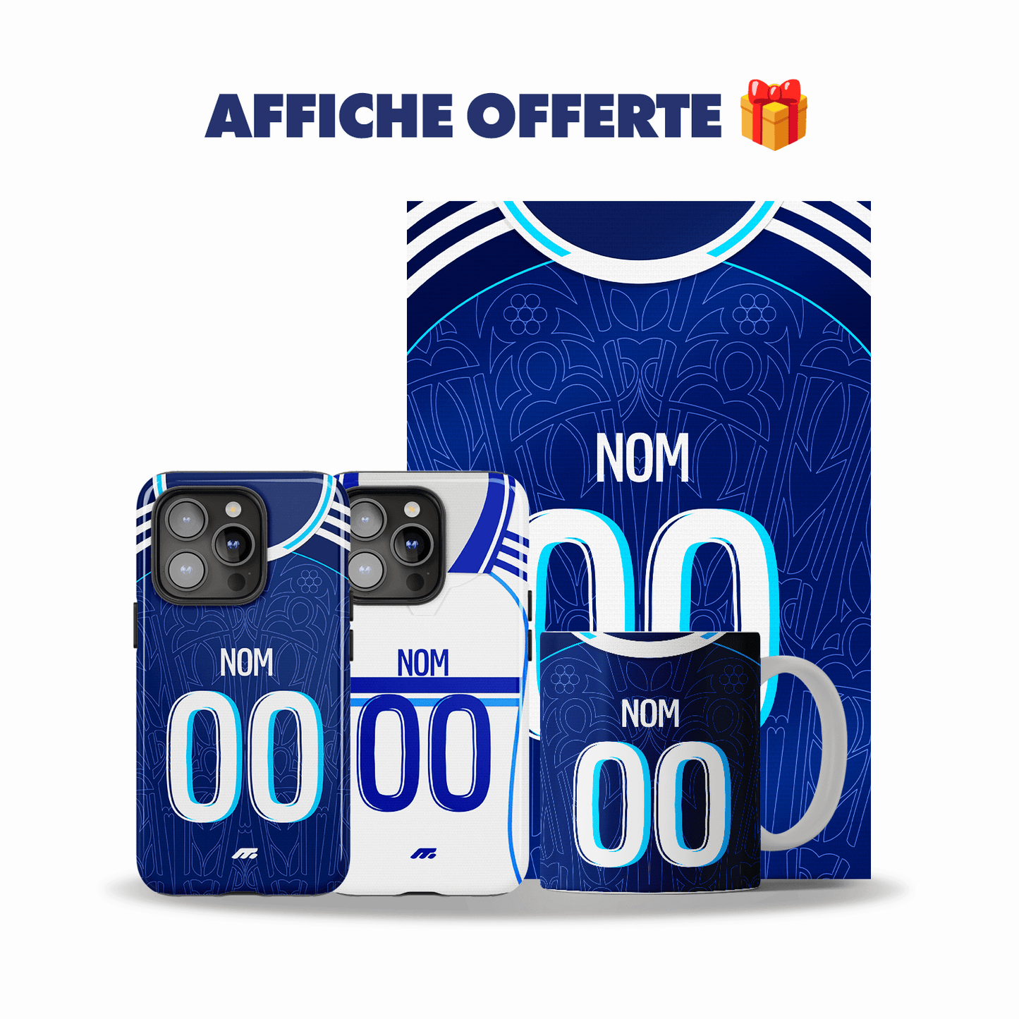 Pack STRASBOURG personnalisé de football
