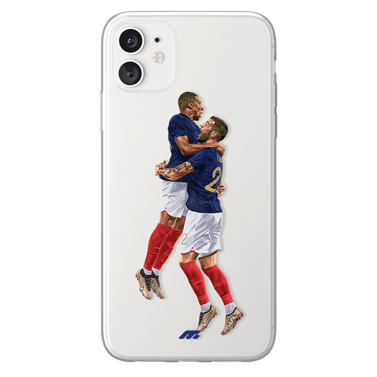 Coque Theo Hernandez & Kylian Mbappe de Football Equipe de France