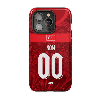 Coque de téléphone Equipe De Turquie personnalisé de football
