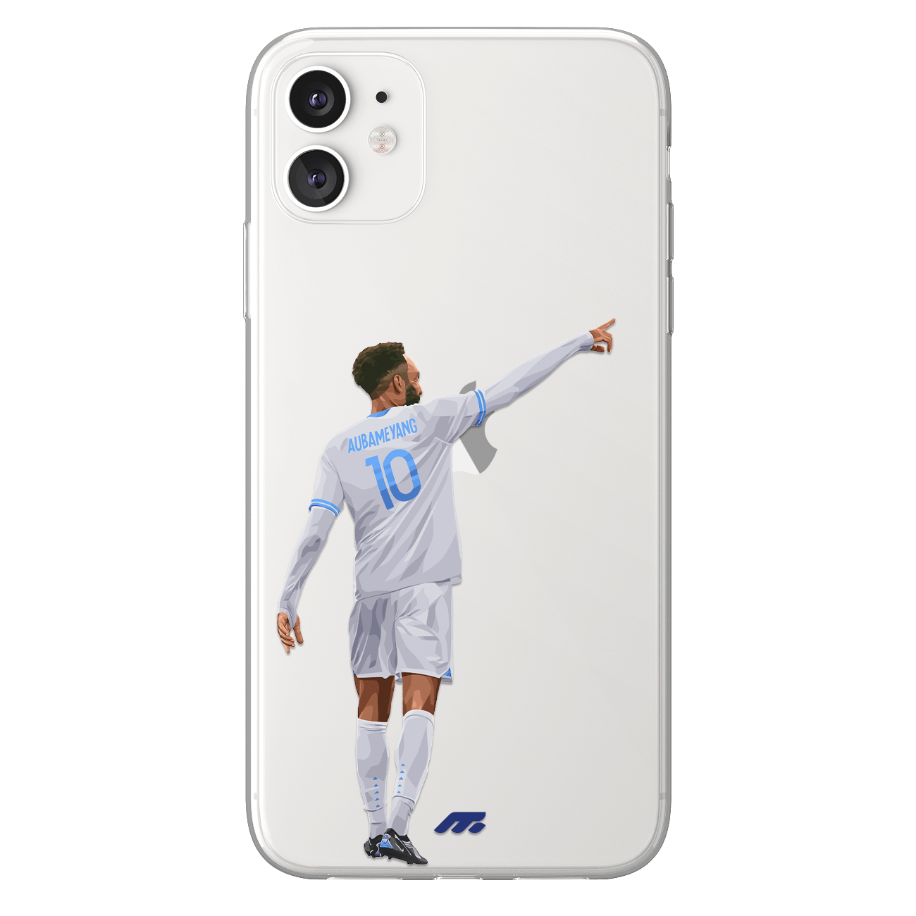 Coque de Pierre Emerick Aubameyang  avec Olympique de Marseille, Etui de téléphone de Football